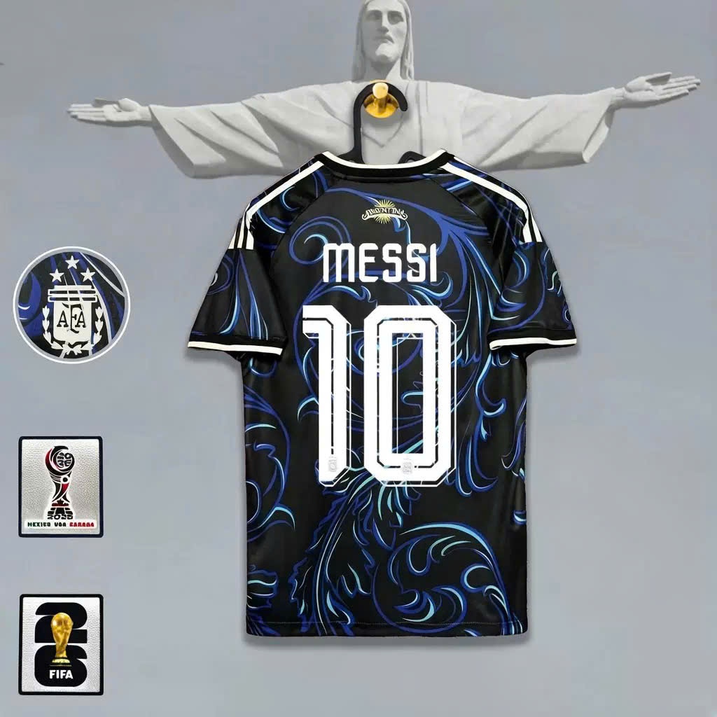 Áo Bóng Đá Player Đội Tuyển Argentina Sân Nhà [Chỉ Có Áo] Mùa 25/26 - Hàng Nhập Khẩu Thailand