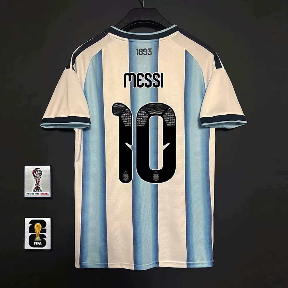 Áo Bóng Đá Player Đội Tuyển Argentina Sân Nhà [Chỉ Có Áo] Mùa 25/26 - Hàng Nhập Khẩu Thailand