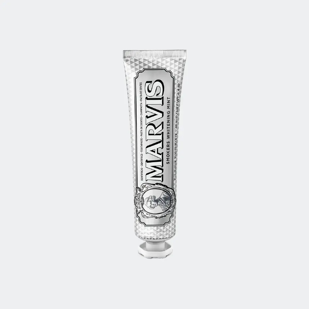 (Marvis chính hãng) Kem Đánh Răng MARVIS SMOKERS WHITENING MINT 85ml (Hương bạc hà) - Hơi thở thơm mát hỗ trợ trắng răng
