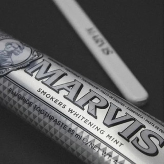 MARVIS | Kem Đánh Răng MARVIS SMOKERS WHITENING MINT 85ml (Hương bạc hà) - Hơi thở thơm mát hỗ trợ trắng răng