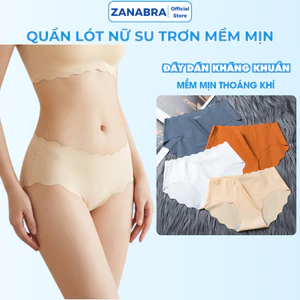 COMBO 5-3 Quần Lót Nữ Đúc Su 7A Tàng Hình Chống Lộ Viền Không Đường May ZANABRA LA09