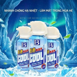 Chai Xịt Lạnh BOTNY 180ml | Xịt Làm Mát Tức Thì | Giảm Nhiệt Nhanh Thiết Bị, Đồ Điện, Kim Loại