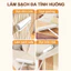 Cây Lăn Bụi Cán Dài - Có Thể Điều Chỉnh Độ Dài - Lõi Siêu Dính - Dùng Cho Quần Áo, Ga Giường, Lông Chó Mèo