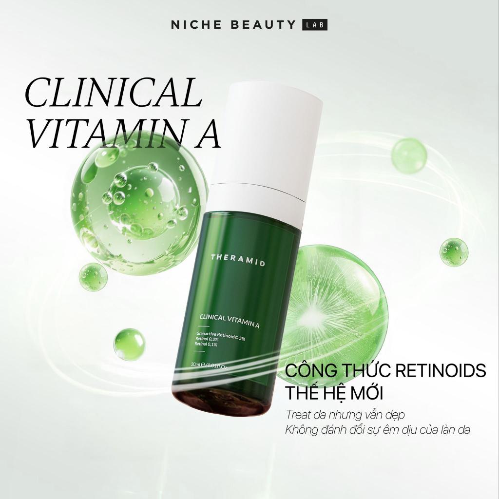 Serum Tái Tạo Da Ban Đêm Theramid Clinical Vitamin A Retinol, Retinal,Granactive Retinoid 30ml chống lão hóa-Skin Studio