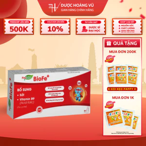 Sắt Hữu Cơ BioFe+ Fitolabs Tăng Tạo Máu, Giảm Mệt Mỏi, Ít Táo Bón, Hấp Thu Tốt Dễ Uống