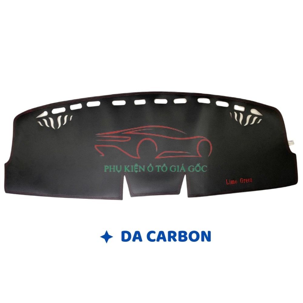 THẢM TAPLO XE VINFAST LIMO GREEN Da Carbon, Nhung Lông Cừu chống trượt, chống nóng, vừa khít form xe