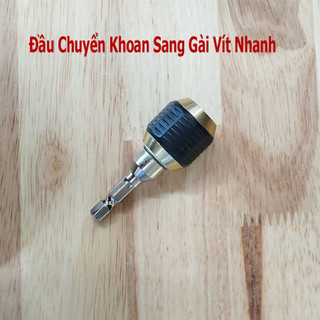 Đầu chuyển đổi lục giác sang đầu kẹp khoan 10mm 13mm