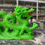 Cặp Tượng Rồng Ngậm Ngọc Xanh Ngọc Bích - Đồ Phong Thủy May Mắn, Thành Công - Trang Trí Văn Phòng, Bàn Làm Việc (30x14cm