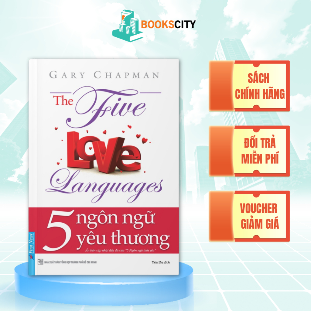 Sách - 5 ngôn ngữ yêu thương - Gary Chapman