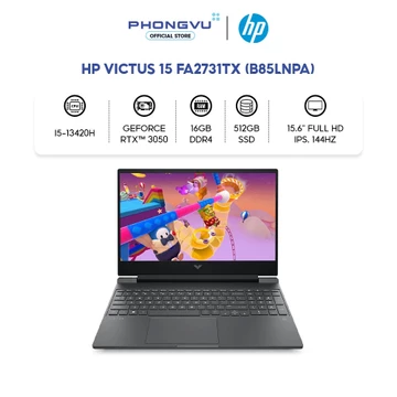 HP Victus 15 Gaming Laptop – Core i5-13420H, 16GB RAM, 512GB SSD