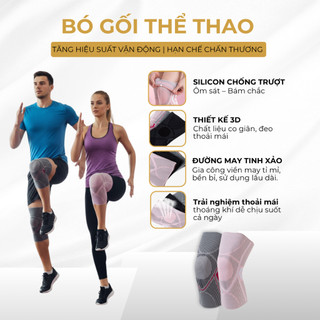 Combo Đai Bảo Vệ Khuỷu Tay 7941 + Bó Gối 7728 ECOFIT, Bảo Vệ Khớp Gym, Chạy Bộ, Cầu Lông Co Giãn Thoáng Khí, Chống Trượt