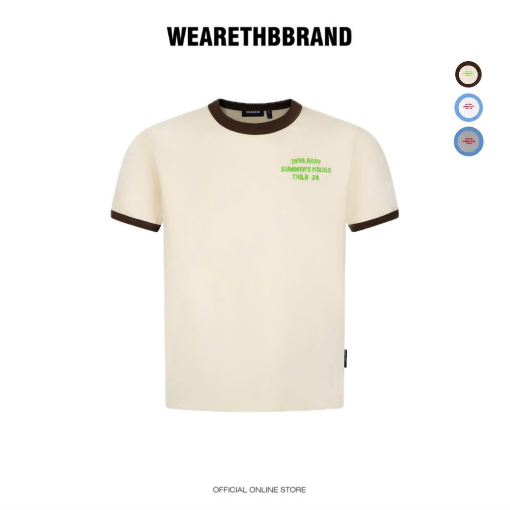 Áo thun TAY ÔM “THBB V70 BASIC” - [250gsm, đã xử lý co rút] / THBBRAND