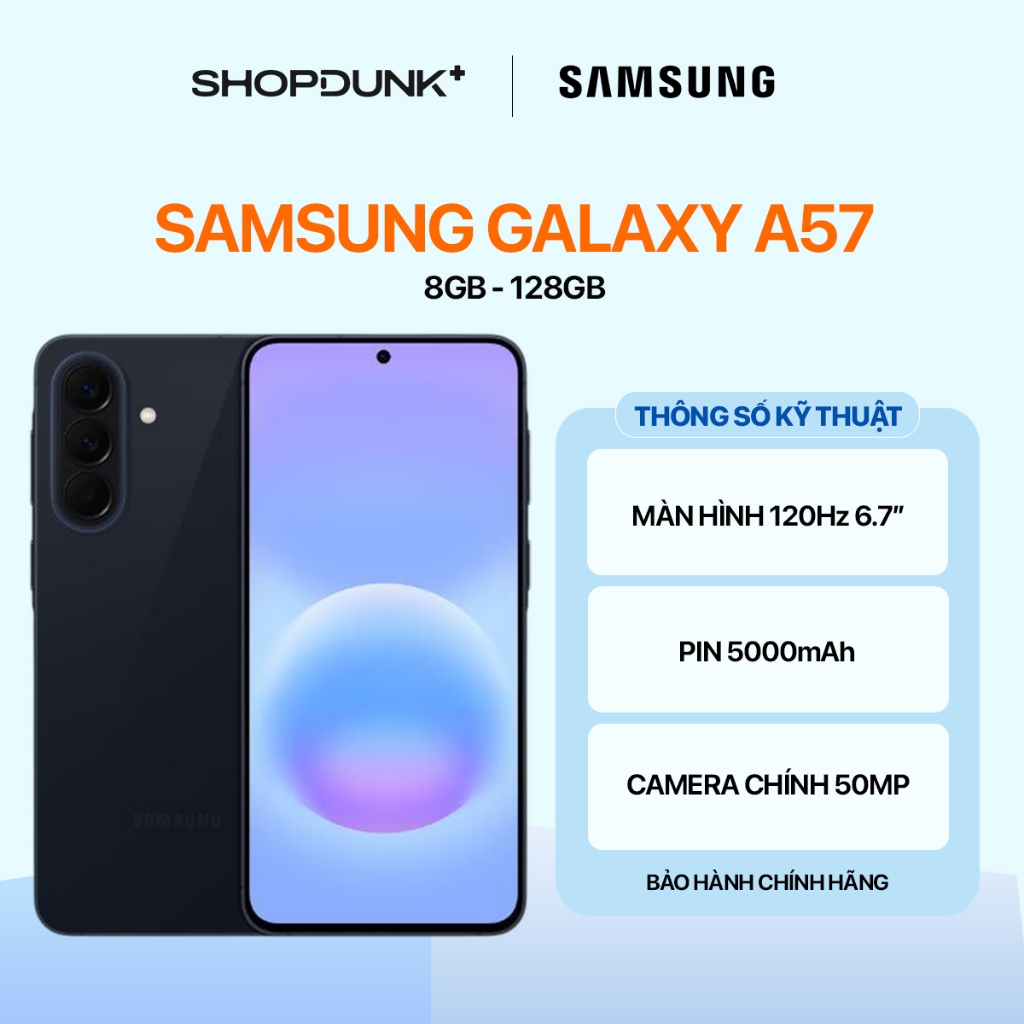 Điện Thoại Samsung Galaxy A57 5G 8GB/128GB Chính Hãng