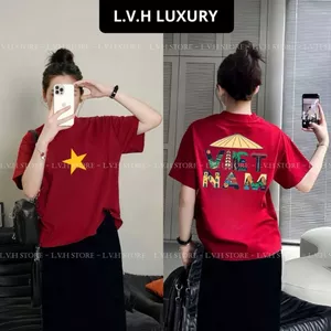Áo Thun Địa Danh Việt Nam 2 Mặt A772 Form Rộng Basic Chất Liệu Cotton Cao Cấp Local Brand