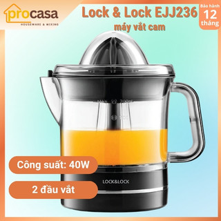Máy vắt - ép cam Lock Lock EJJ236 - 2 đầu vắt - 40W
