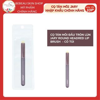 Cọ Tán Môi Đầu Tròn Lùn Jary Round Headred Lip Brush Có Kèm Túi - Bebeau