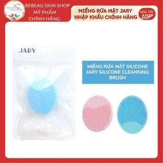 Miếng Rửa Mặt Silicone Jary Silicone Cleansing Brush Loại Bỏ Chất Bẩn, Làm Sạch Sâu - Bebeau
