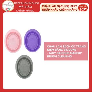 Chậu Vệ Sinh Cọ Trang Điểm Bằng Silicone Jary Silicone Makeup Brush Cleaning - Bebeau