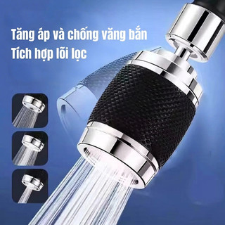 Băng Tan sử dụng cho Đầu Vòi Nối Tăng Áp Tích Hợp Lõi Lọc Bông PP Xoay 360 Độ