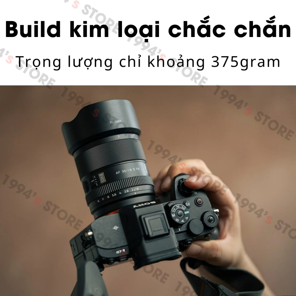 Ống kính Viltrox 35mm F1.8 Mark II AF EVO APO - Lens đa dụng có Auto Focus for Full-Frame dành cho Sony E/FE và Nikon Z | BigBuy360 - bigbuy360.vn