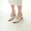 IKUNKA Giày cao gót nữ da cao cấp 5cm đi làm công sở thanh lịch Hàng Cao Cấp Full Hộp