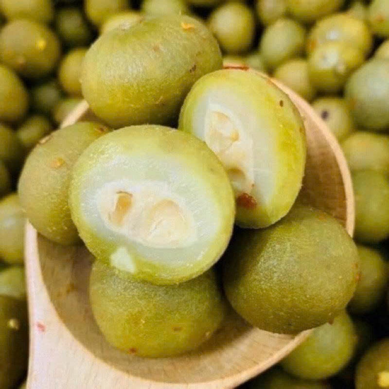 Sấu Bao Tử _Sấu Ngâm Muối Ớt  Hà Nội Giòn Ngon Hộp 250g