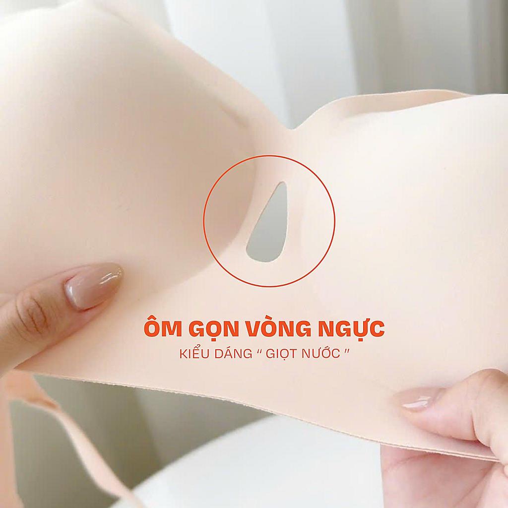 Áo lót bầu gom ngực, nâng ngực siêu nhẹ không gọng chống chảy xệ chất liệu su co giãn đàn hồi áo ngực A27 L'AMME