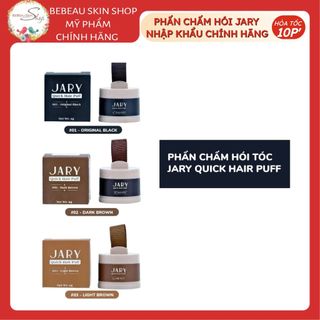 Phấn Chấm Hói Tóc Jary Quick Hair Puff Che Phủ Nhanh Chống Tóc Dày Chuẩn Màu 4g - Bebeau