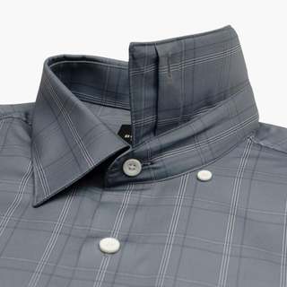 [T7_SALE 20%_HT] Áo Sơ Mi Ngắn Tay Nam 1SMCC639 Biluxury Form Slimfit Thiết Kế Caro Kháng Khuẩn Bền Màu
