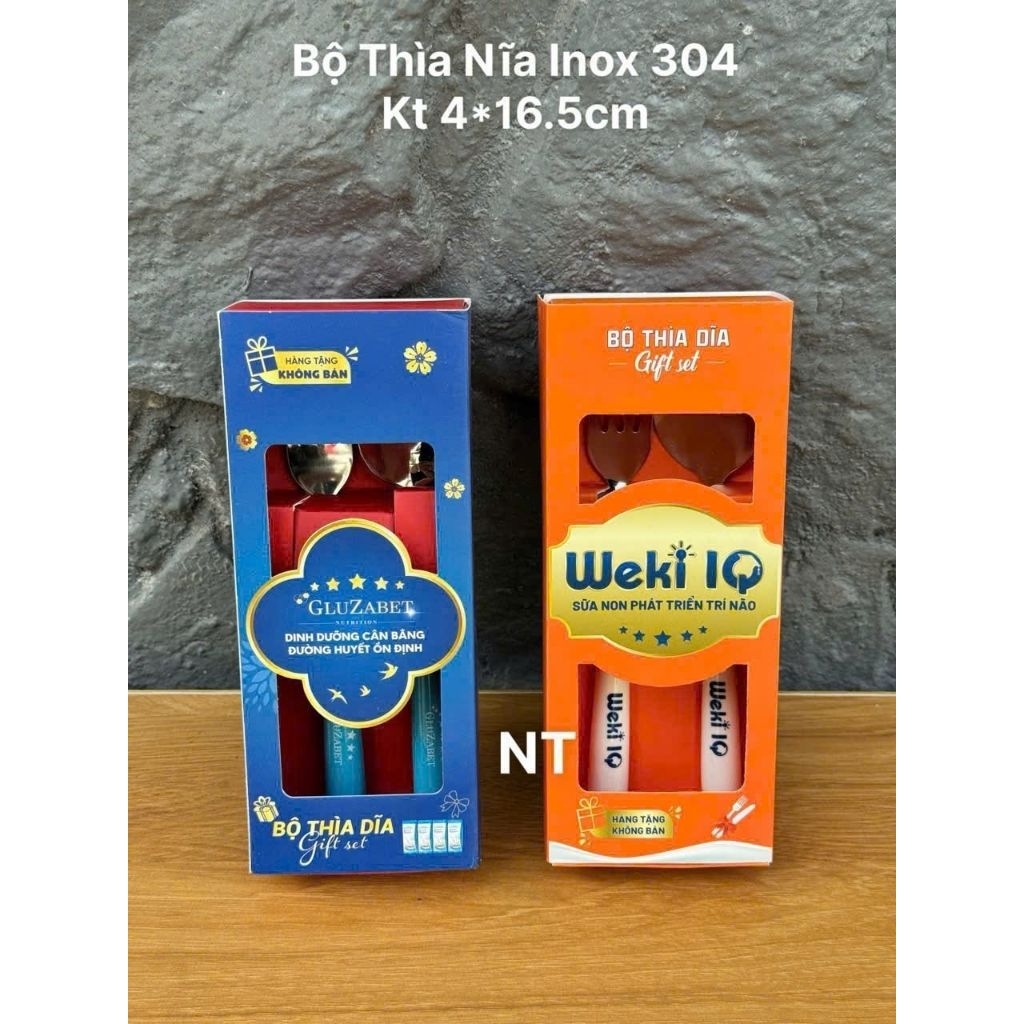 Bộ muỗng nĩa Inox 304. HKM Weki IQ