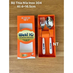 Bộ muỗng nĩa Inox 304. HKM Weki IQ