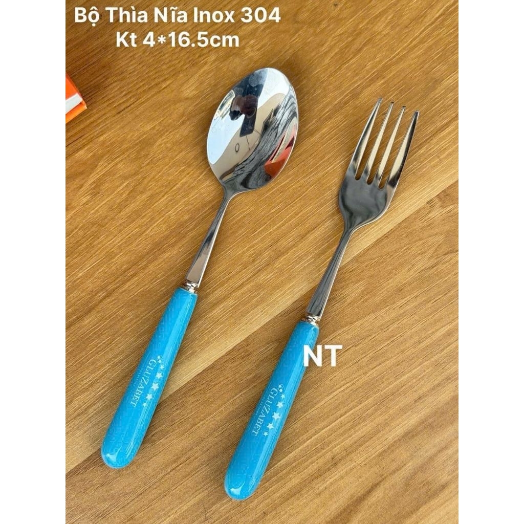 Bộ muỗng nĩa Inox 304. HKM Weki IQ