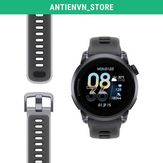 Đồng hồ GPS Thể Thao Coros Pace 4 Silicone - Crystal Black, Cloud White | Phiên Bản Aluminum