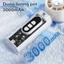 Quạt cầm tay mini tích điện Quạt sò lạnh quạt tích điện Qcooker QC-Q200P Pin 4000mAh 120 cấp độ siêu mạnh