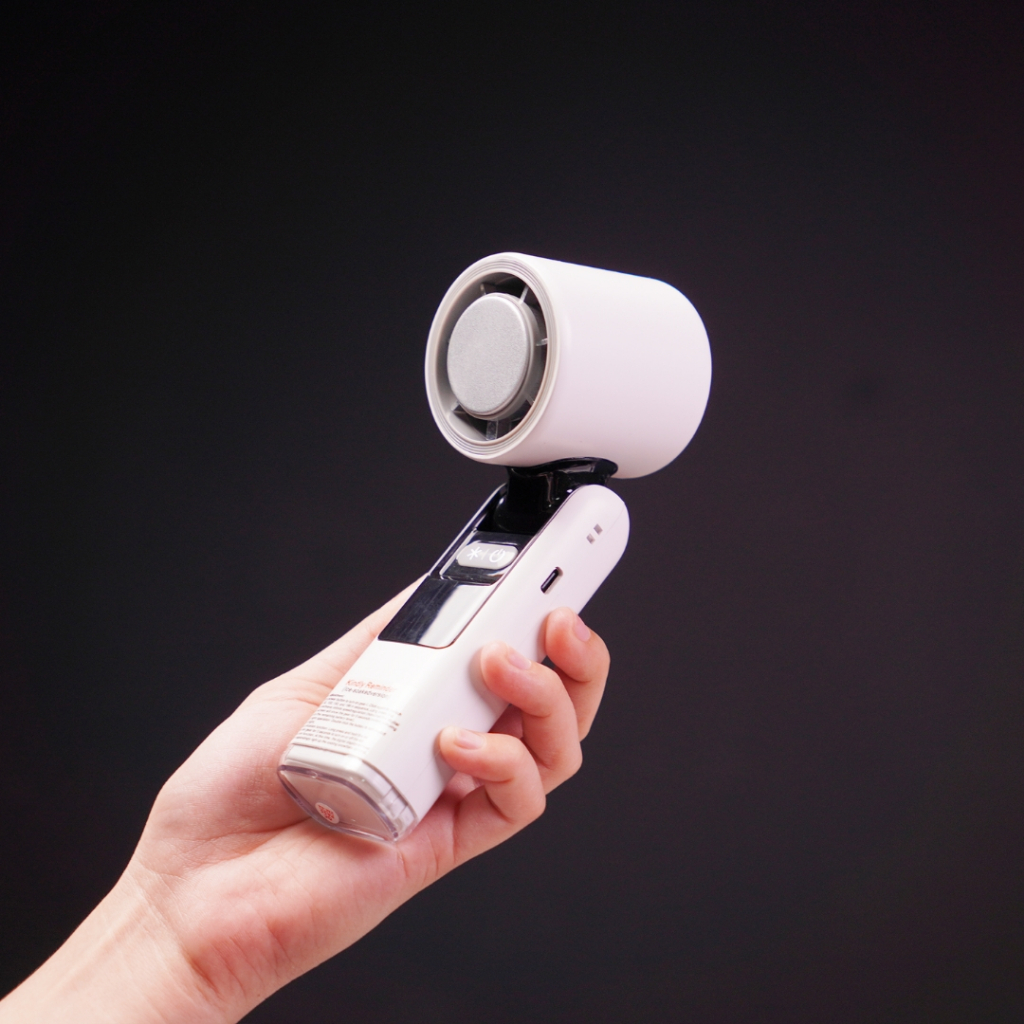 (MỚI) Quạt Mini Cầm Tay Sò Lạnh K801 ,199 Cấp Độ Gió, Pin Trâu 2–8H, Động Cơ Không Chổi Than, Có Đèn LED, Kèm Dây Đeo | BigBuy360 - bigbuy360.vn