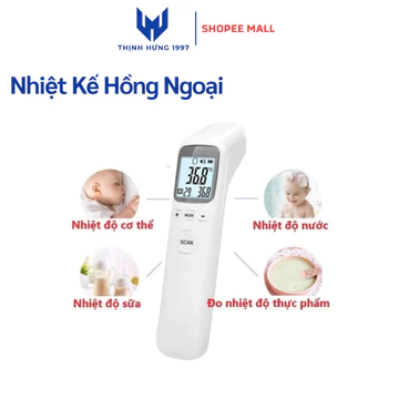 Nhiệt Kế Điện Tử Hồng Ngoại Đo Trán - Máy Đo Nhệt Độ Cơ Thể - Máy Đo Thân Nhiệt - Đo Nước