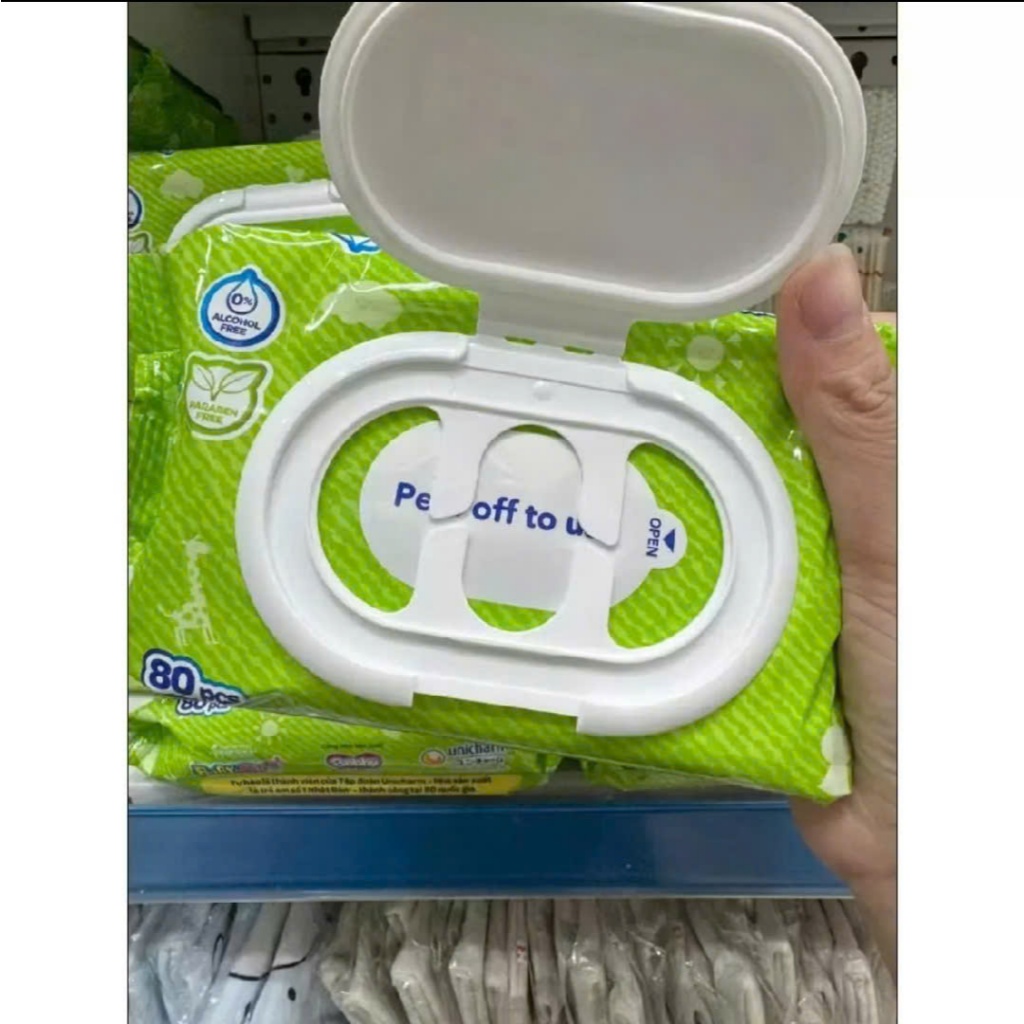 [COMBO 2/4/8] Khăn Ướt Fressi Baby Care 80 Miếng Khăn Giấy Ướt An Toàn Cho Bé & Gia Đình