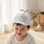 Mũ Lưỡi Trai Cho Bé Trai Bé Gái Tai Thỏ Dễ Thương Phối Lưới Thoáng Khí Hàn Quốc 4-12 Tháng - Tiệm Mẹ Sam97 - MUG12