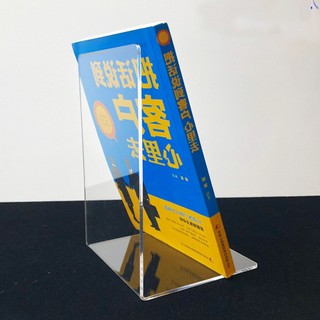 Combo 2 Kệ Sách Mica, Kệ Acrylic chữ L, Giá trưng bày sách, album ảnh - Mica trong suốt dày 3mm