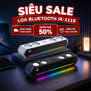 Loa Máy Tính Gaming Soundbar Bluetooth Để Bàn JK-1119 Âm Thanh Hay Bass Cực Mạnh Công Suất 28W