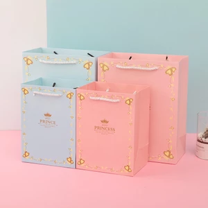Túi Giấy Đựng Quà Little Prince & Princess Dễ Thương Sang Trọng Cao Cấp – Túi Quà Tặng Xinh Xắn