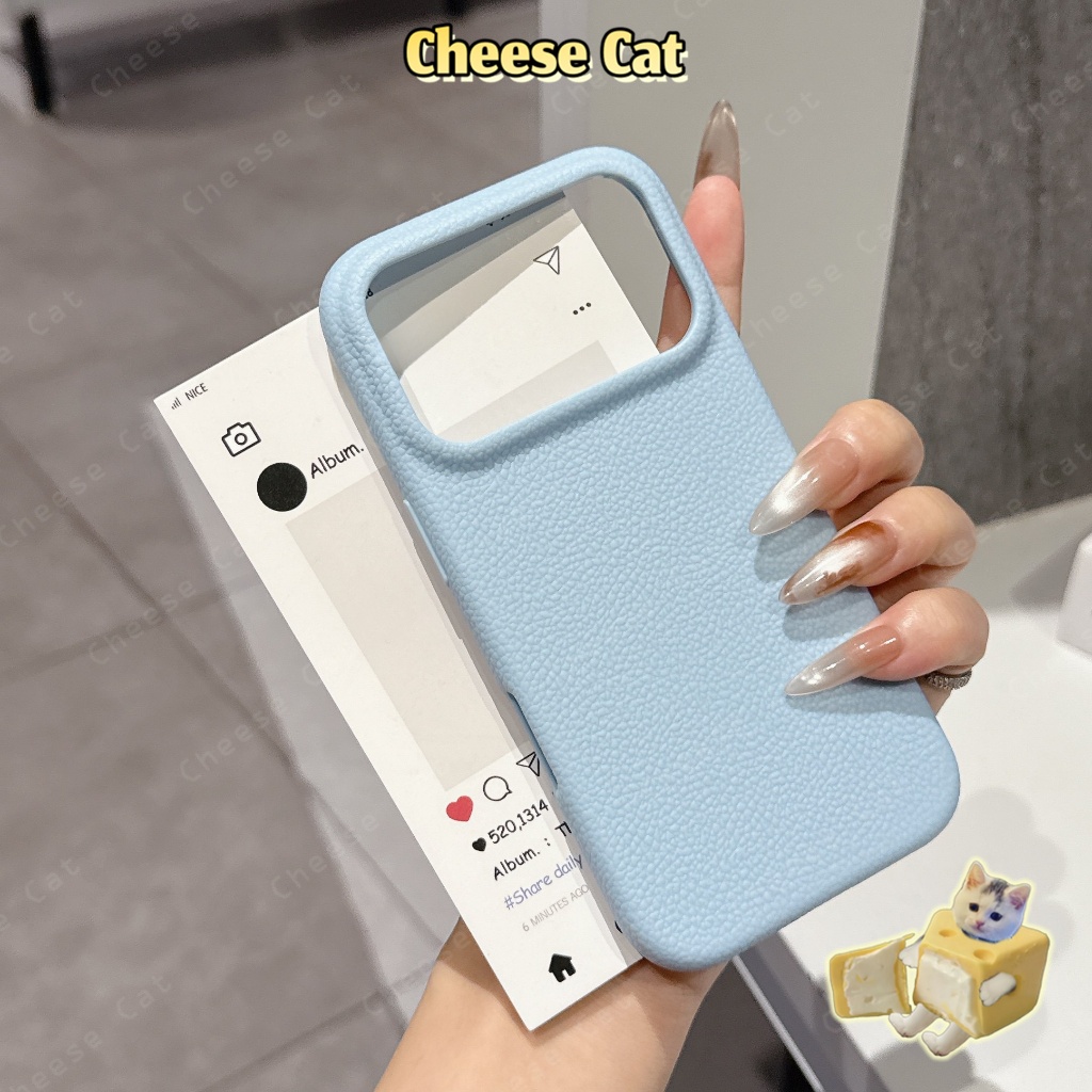 Ốp điện thoại bằng da cho iPhone 17 Pro Max 11 12 13 14 15 16 XR Xs Max 7 8 Plus