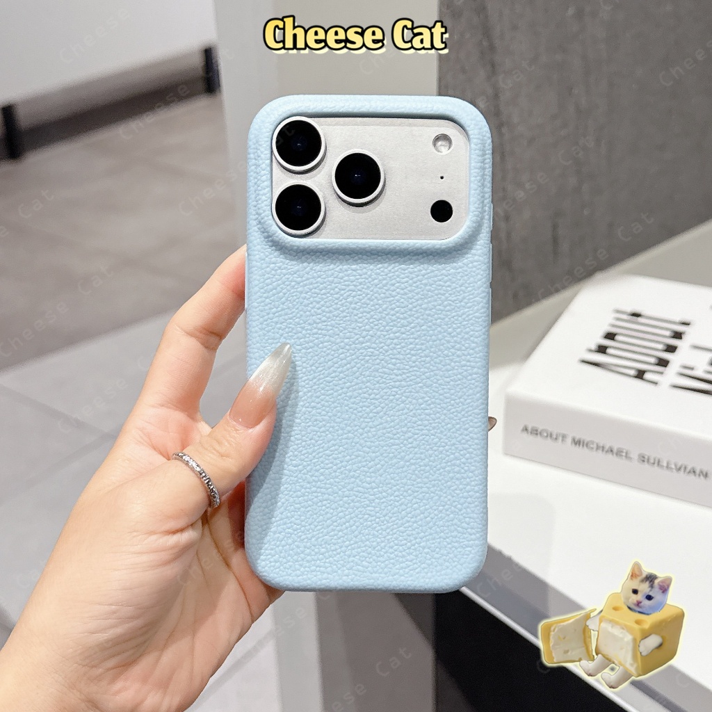 Ốp điện thoại bằng da cho iPhone 17 Pro Max 11 12 13 14 15 16 XR Xs Max 7 8 Plus