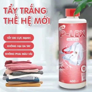 Xịt Tẩy Trắng Quần Áo PLEX 400ml – Tẩy Vết Ố, Mốc, Mực, Dầu Mỡ – Không Phai Màu