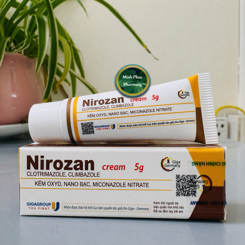 (Hàng Giga Đức) Nirozan Cream bôi nấm ngứa viêm da | BigBuy360 - bigbuy360.vn