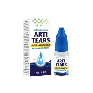 Nước Mắt Nhân Tạo Arti Tears – Hỗ Trợ Làm Giảm Khô Mắt, Mỏi Mắt, Tăng Cường Thị Lực