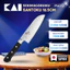 Dao bếp Nhật cao cấp KAI Sekimagoroku Imayo Santoku Dao thái đa năng, lưỡi thép không rỉ cao cấp AB5456 (165mm)