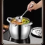 Bình Lọc Dầu Ăn Có Lưới Lọc Cặn bằng INOX Bình Đựng Dầu chiên lọc cặn dầu ăn cho nhà bếp