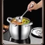 Bình Lọc Dầu Ăn Có Lưới Lọc Cặn bằng INOX Bình Đựng Dầu chiên lọc cặn dầu ăn cho nhà bếp