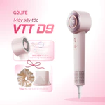 Máy sấy tóc ion âm tốc độ cao VTT D9, máy sấy nhỏ gọn tiếng ồn thấp khô nhanh bảo vệ tóc Golife — ảnh 1
